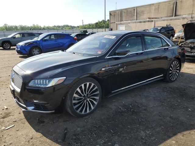  LINCOLN CONTINENTL 2017 Черный