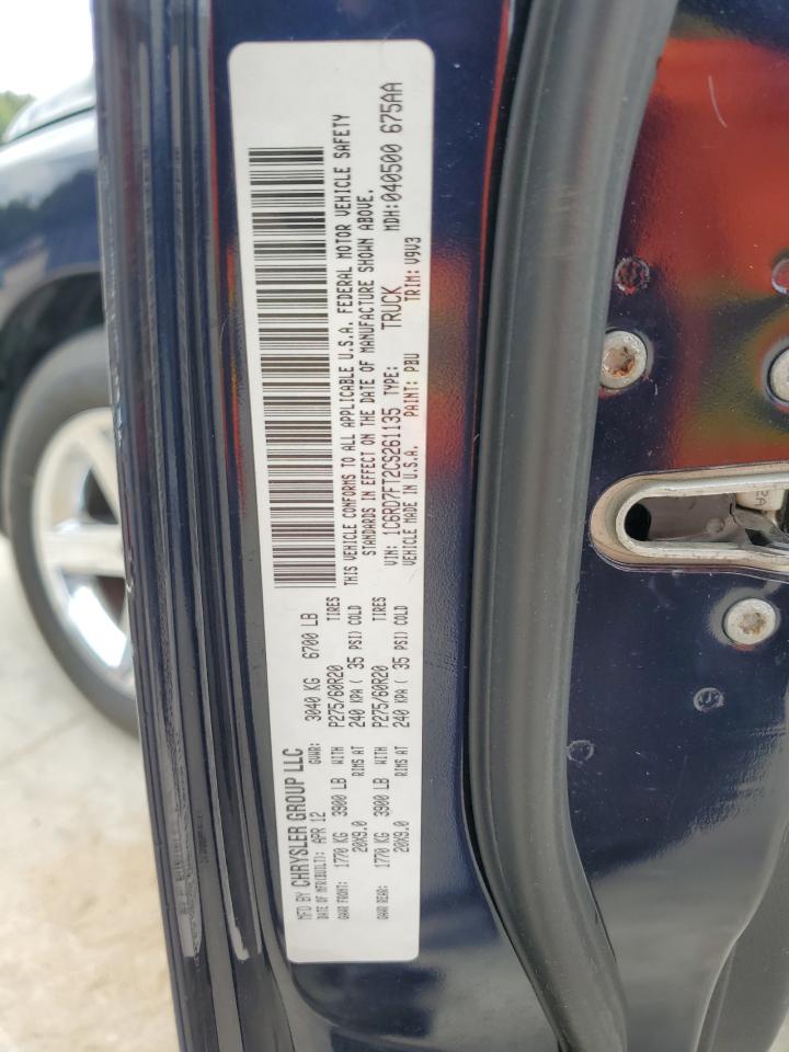 1C6RD7FT2CS261135 2012 Dodge Ram 1500 St