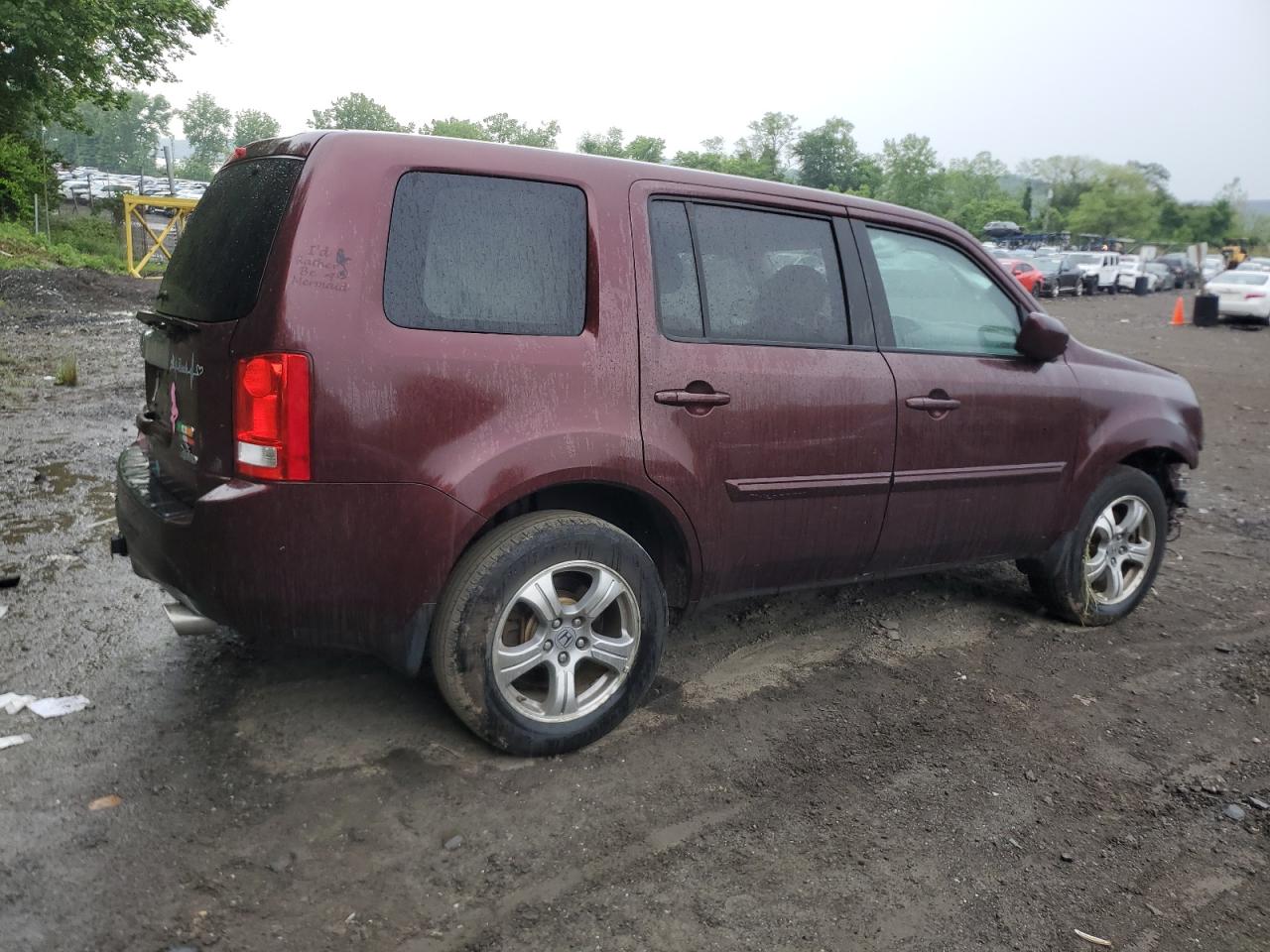 5FNYF4H56EB050659 2014 Honda Pilot Exl