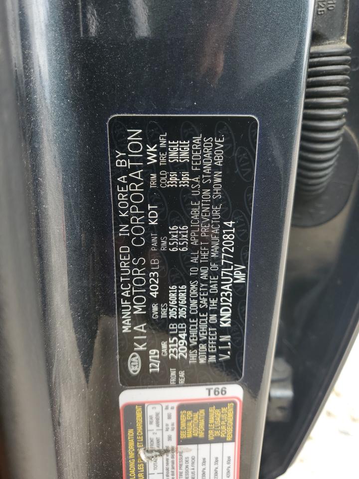 KNDJ23AU7L7720814 2020 Kia Soul Lx