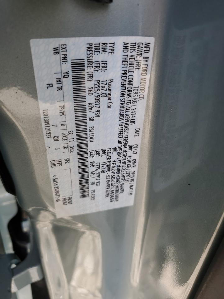 1FADP5BU8DL553659 2013 Ford C-Max Sel