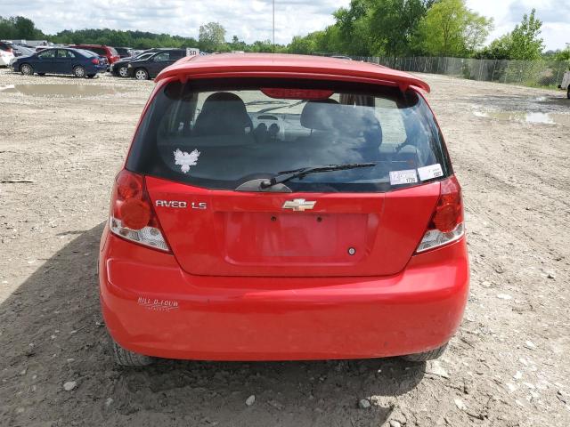 2006 Chevrolet Aveo Base VIN: KL1TD66676B555080 Lot: 55395084