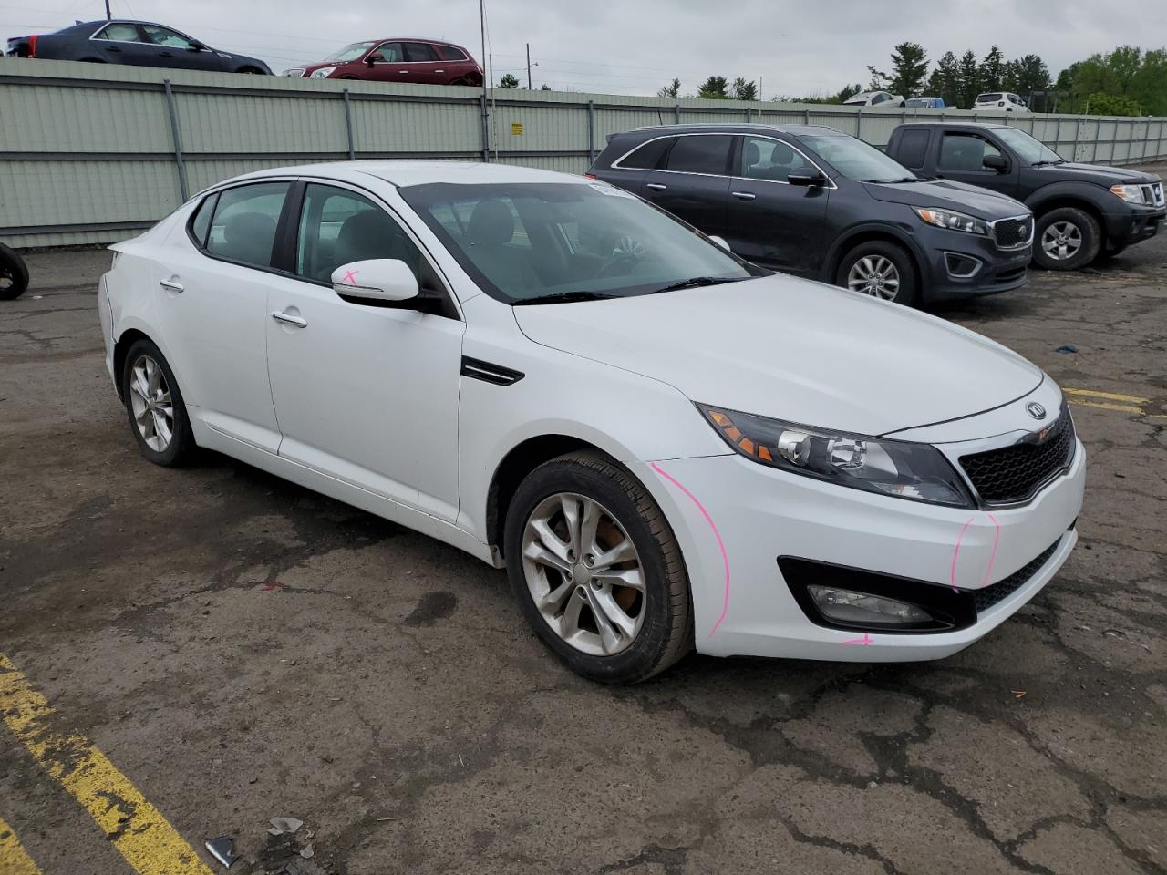 5XXGN4A7XDG241071 2013 Kia Optima Ex