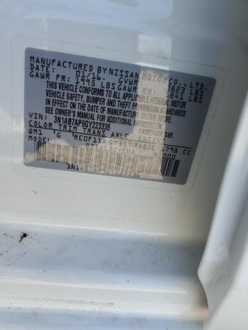 2016 Nissan Sentra S VIN: 3N1AB7AP9GY223336 Lot: 54097154