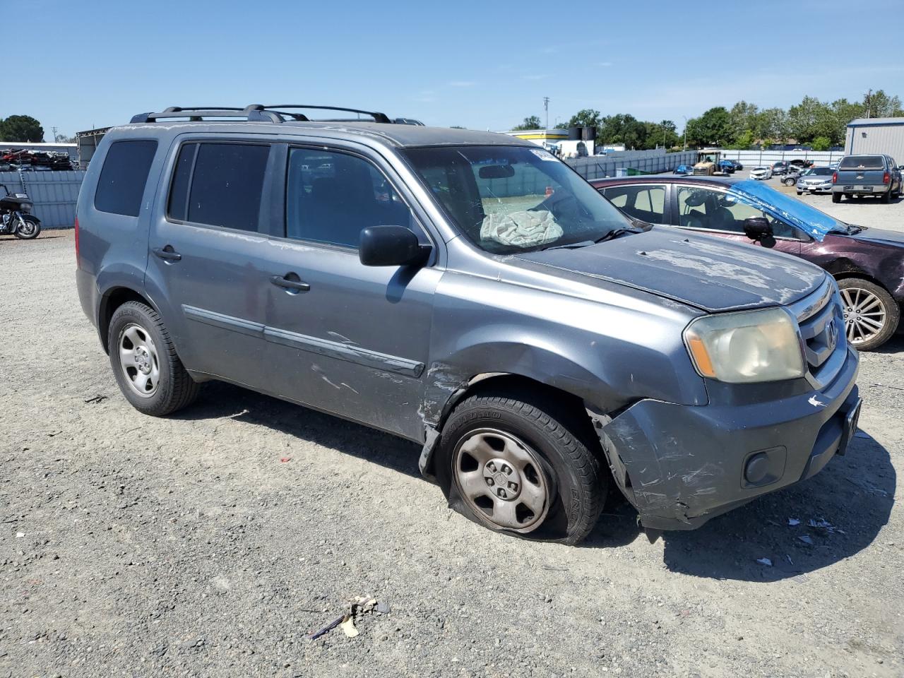 5FNYF3H24AB003236 2010 Honda Pilot Lx