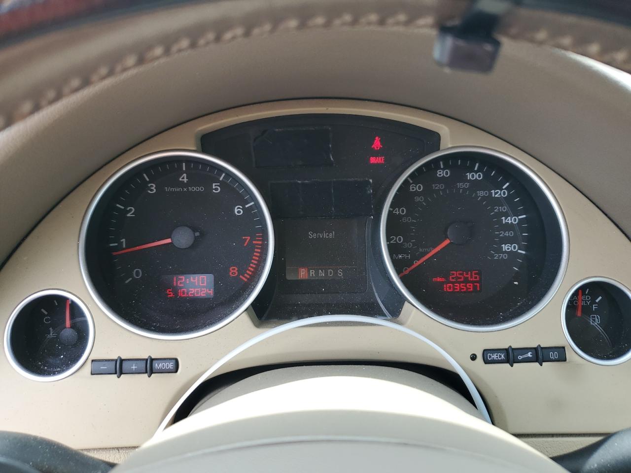 WAUEH48H78K000803 2008 Audi A4 S-Line 3.2 Cabriolet Quattro