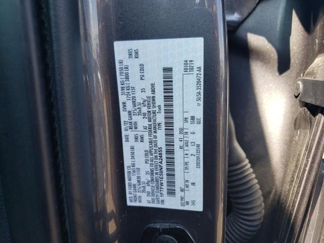 2022 Ford F150 Supercrew VIN: 1FTFW1E50NFA24855 Lot: 55402084