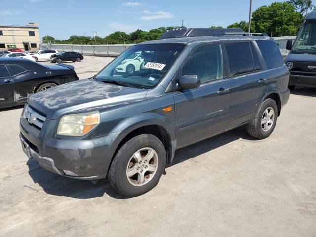 2006 Honda Pilot Ex VIN: 5FNYF285X6B024765 Lot: 55162014