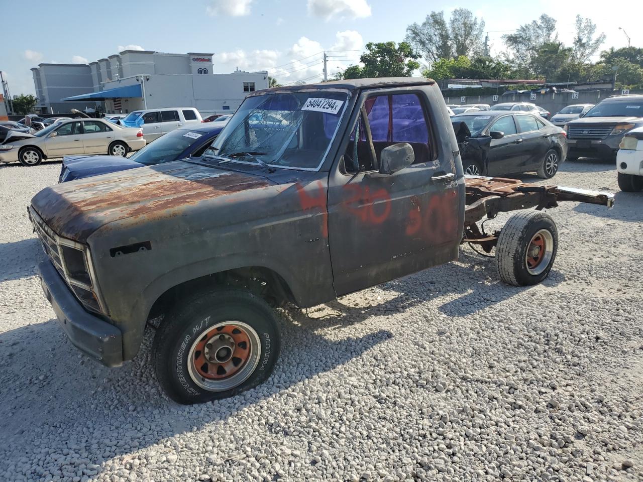 1FTCF15YXGNB44653 1986 Ford F150
