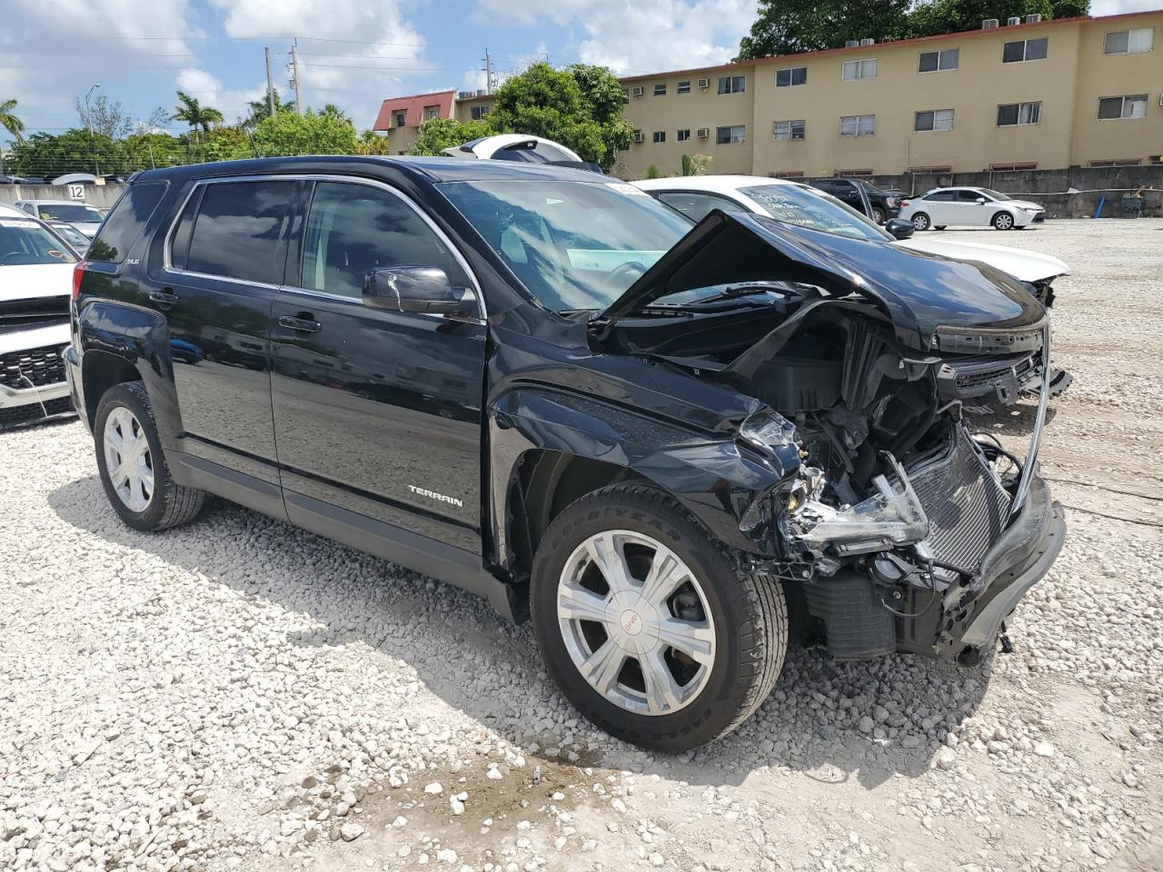 2017 GMC Terrain Sle vin: 2GKALMEK5H6110692