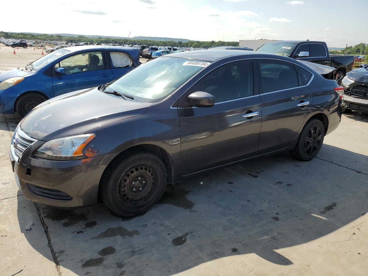 2014 Nissan Sentra S vin: 3N1AB7AP2EL687059