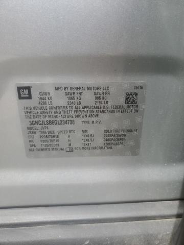 3GNCJLSB6GL234738 2016 CHEVROLET TRAX - Image 13