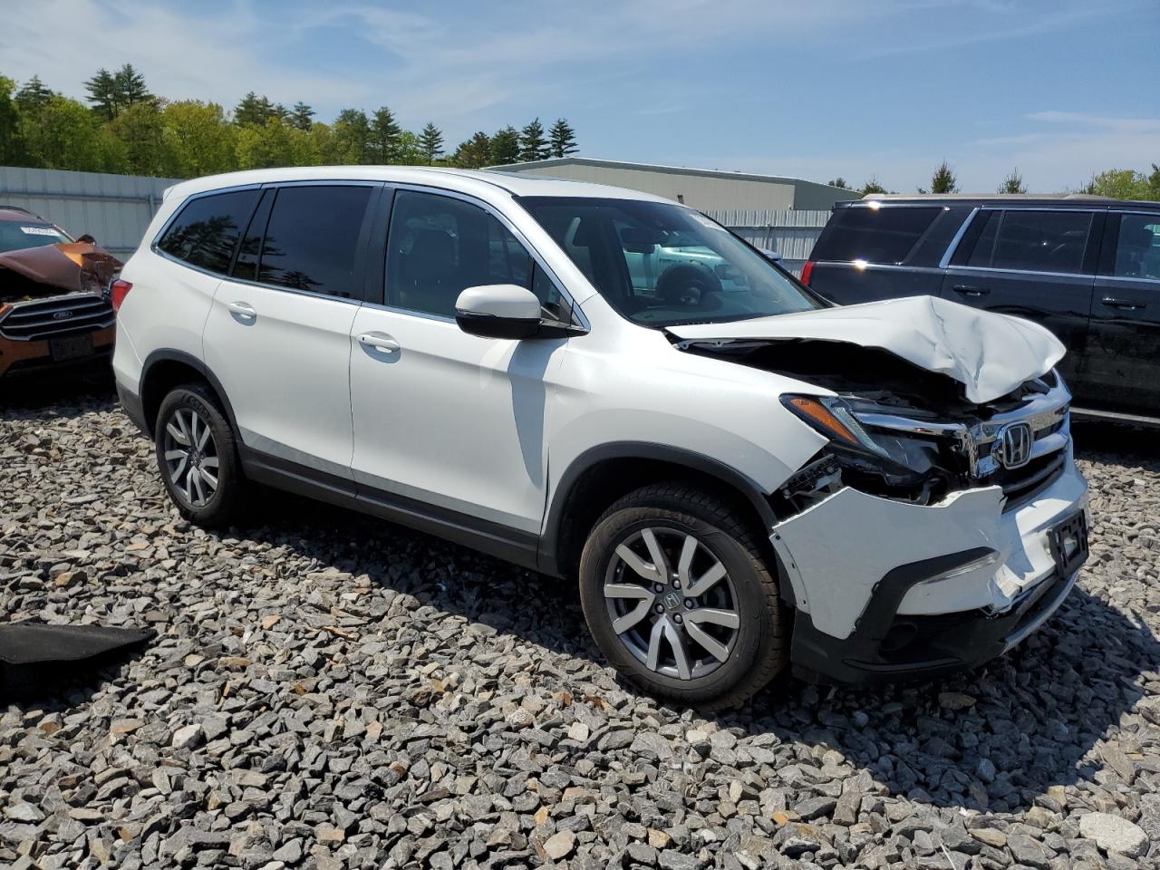 2021 Honda Pilot Exl vin: 5FNYF6H55MB029862