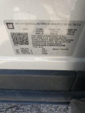 VIN 3GNAXHEV3MS105348 2021 Chevrolet Equinox, LS no.13