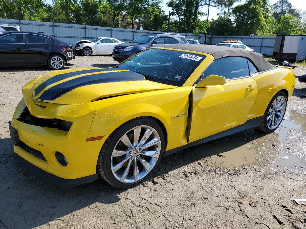 2G1FK3DJ6B9183687 2011 Chevrolet Camaro 2Ss