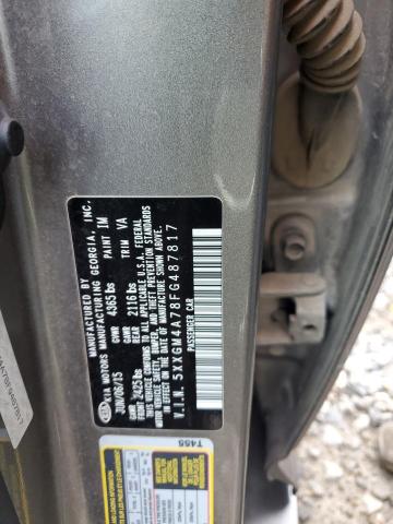 2015 Kia Optima Lx VIN: 5XXGM4A78FG487817 Lot: 57357614