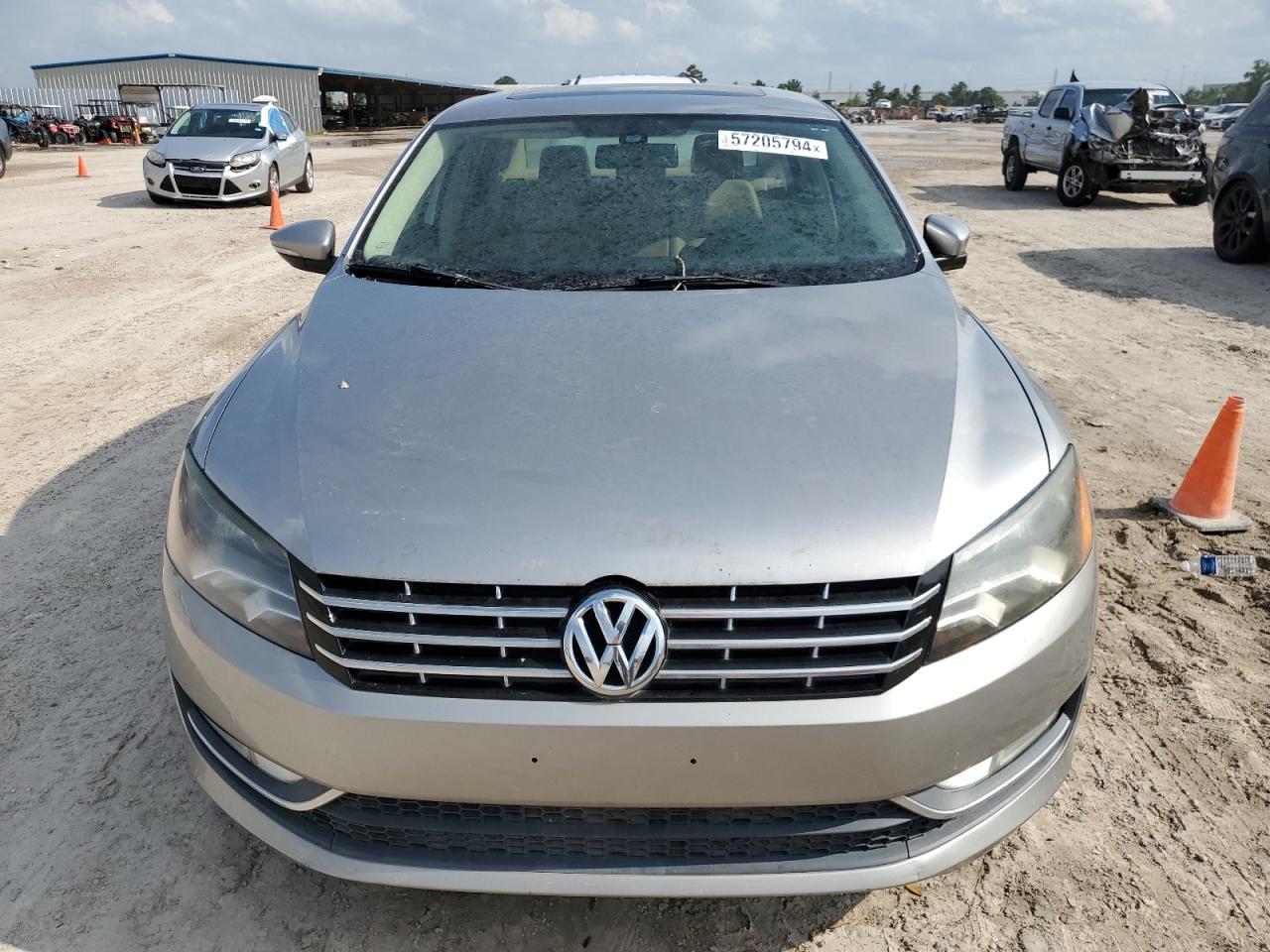 2012 Volkswagen Passat Se vin: 1VWBN7A36CC043981