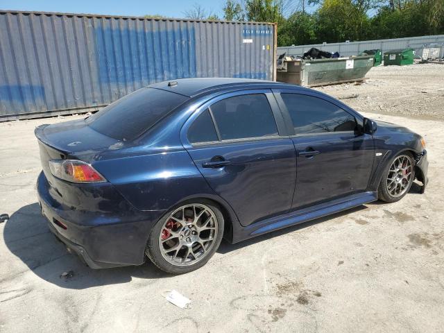 MITSUBISHI LANCER EVO 2014 blue  gas JA32W5FV7EU014404 photo #4