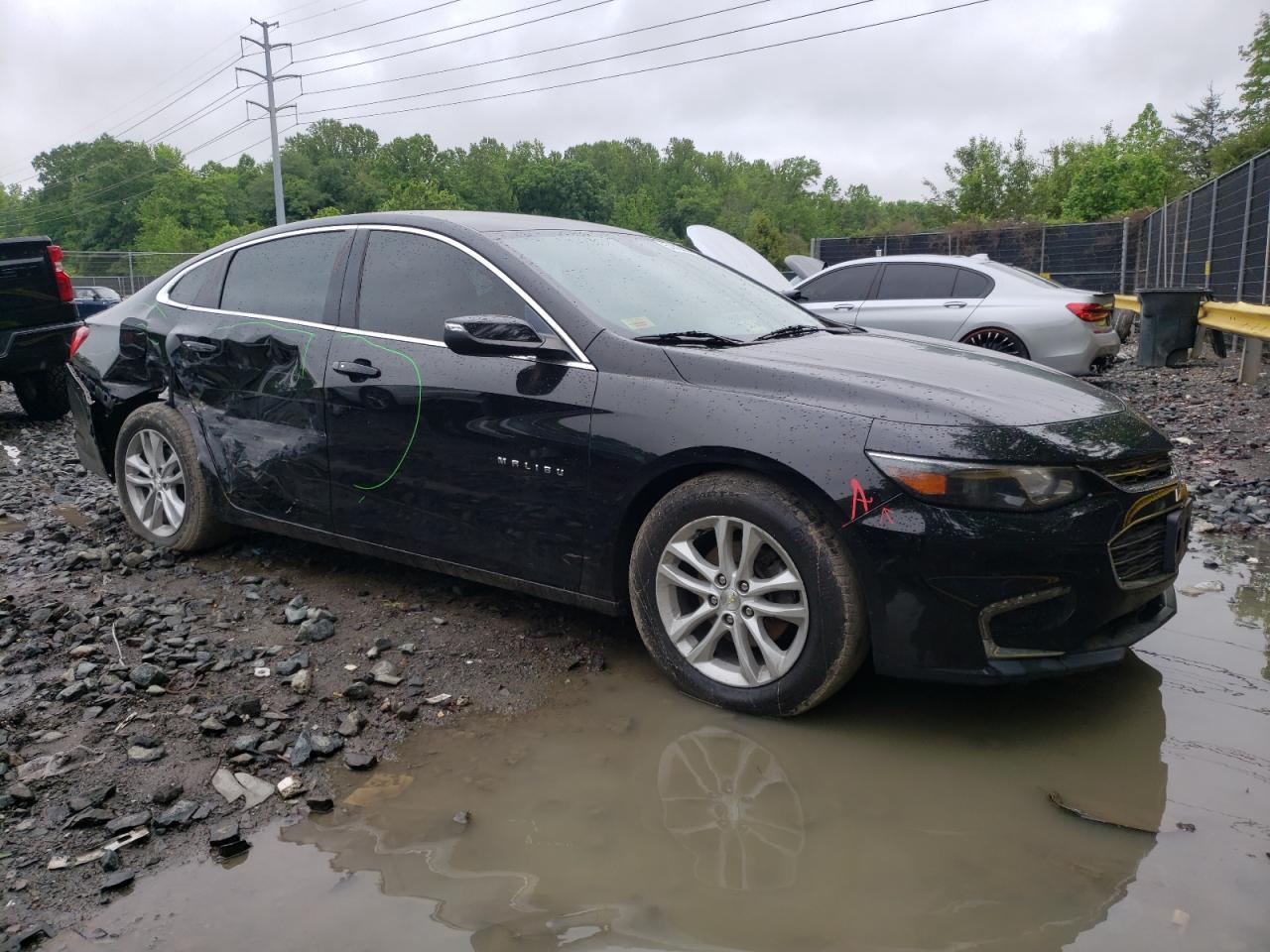 1G1ZE5ST6HF207183 2017 Chevrolet Malibu Lt