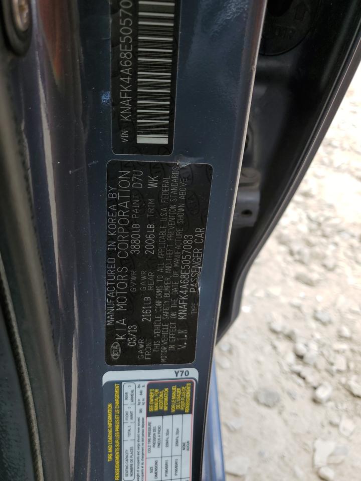 KNAFK4A68E5057083 2014 Kia Forte Lx