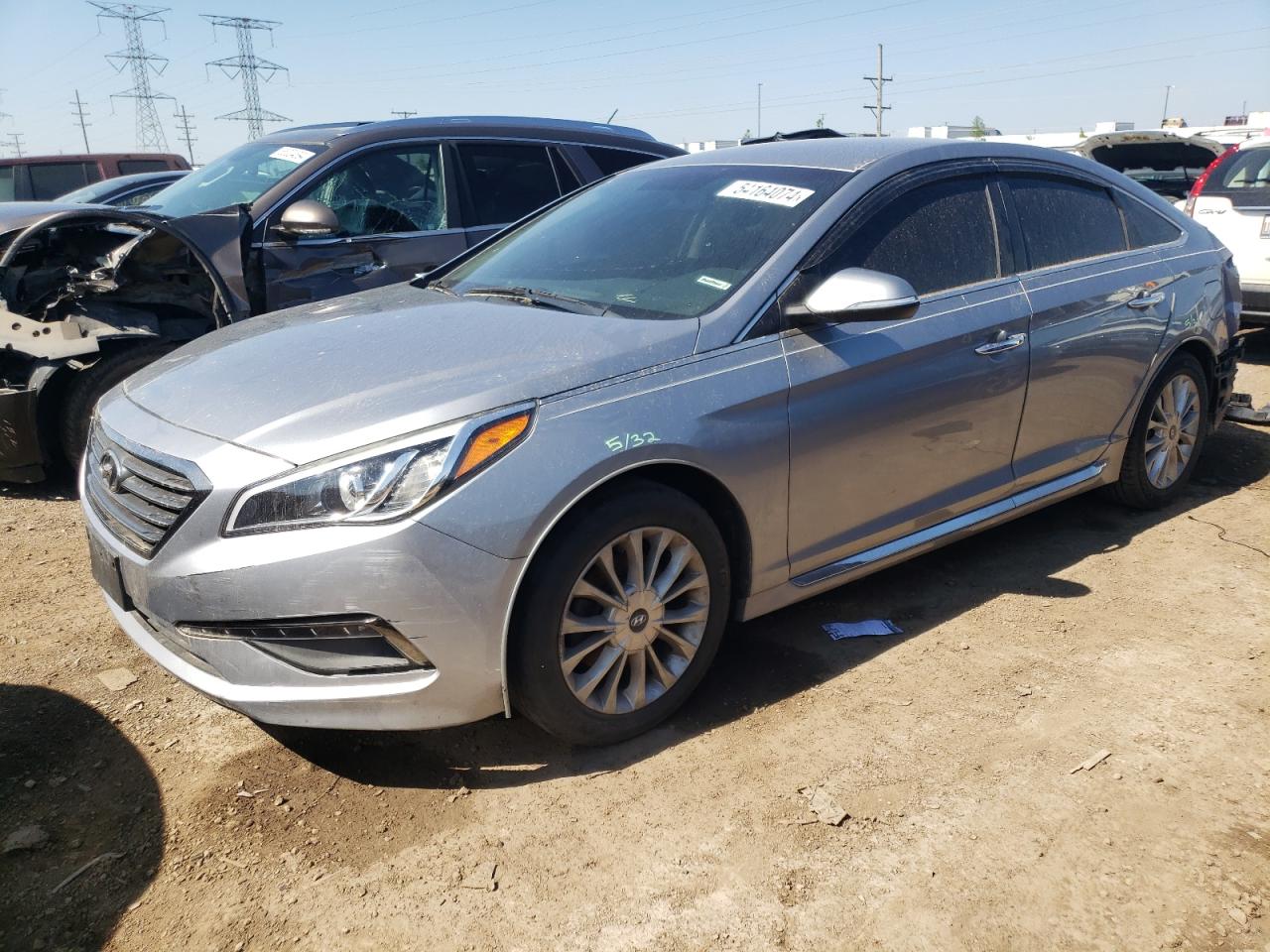 5NPE34AF8FH086483 2015 Hyundai Sonata Sport