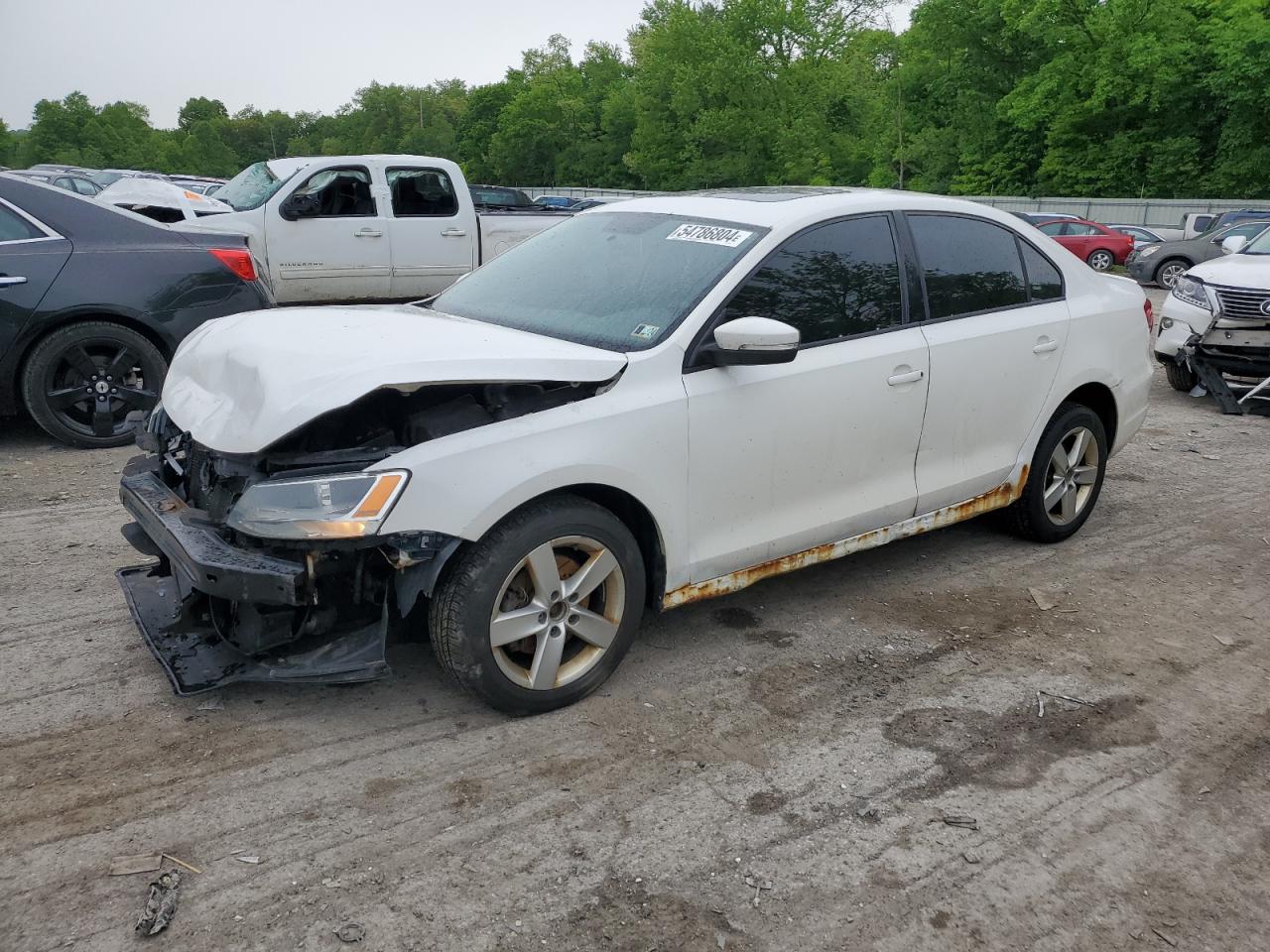 3VW3L7AJ6BM065081 2011 Volkswagen Jetta Tdi