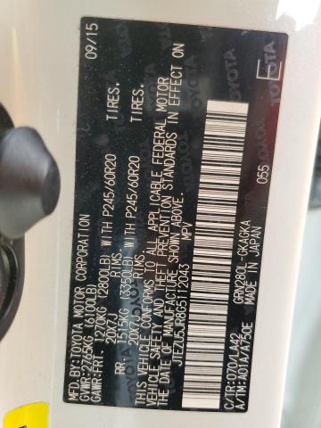 2016 TOYOTA 4RUNNER SR - JTEZU5JR8G5112043