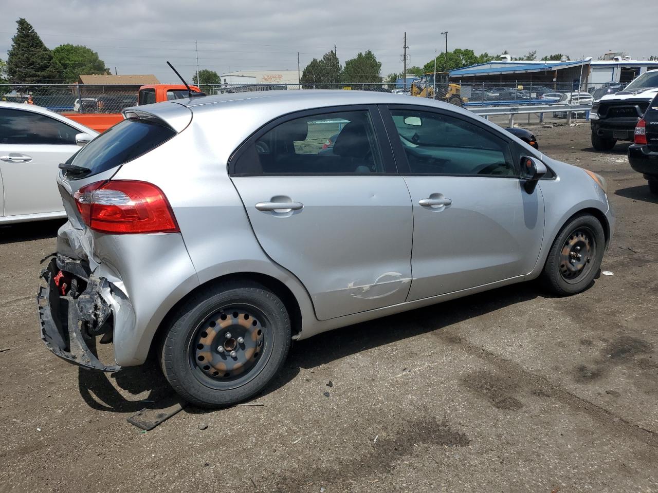 2012 Kia Rio Lx vin: KNADM5A37C6013161