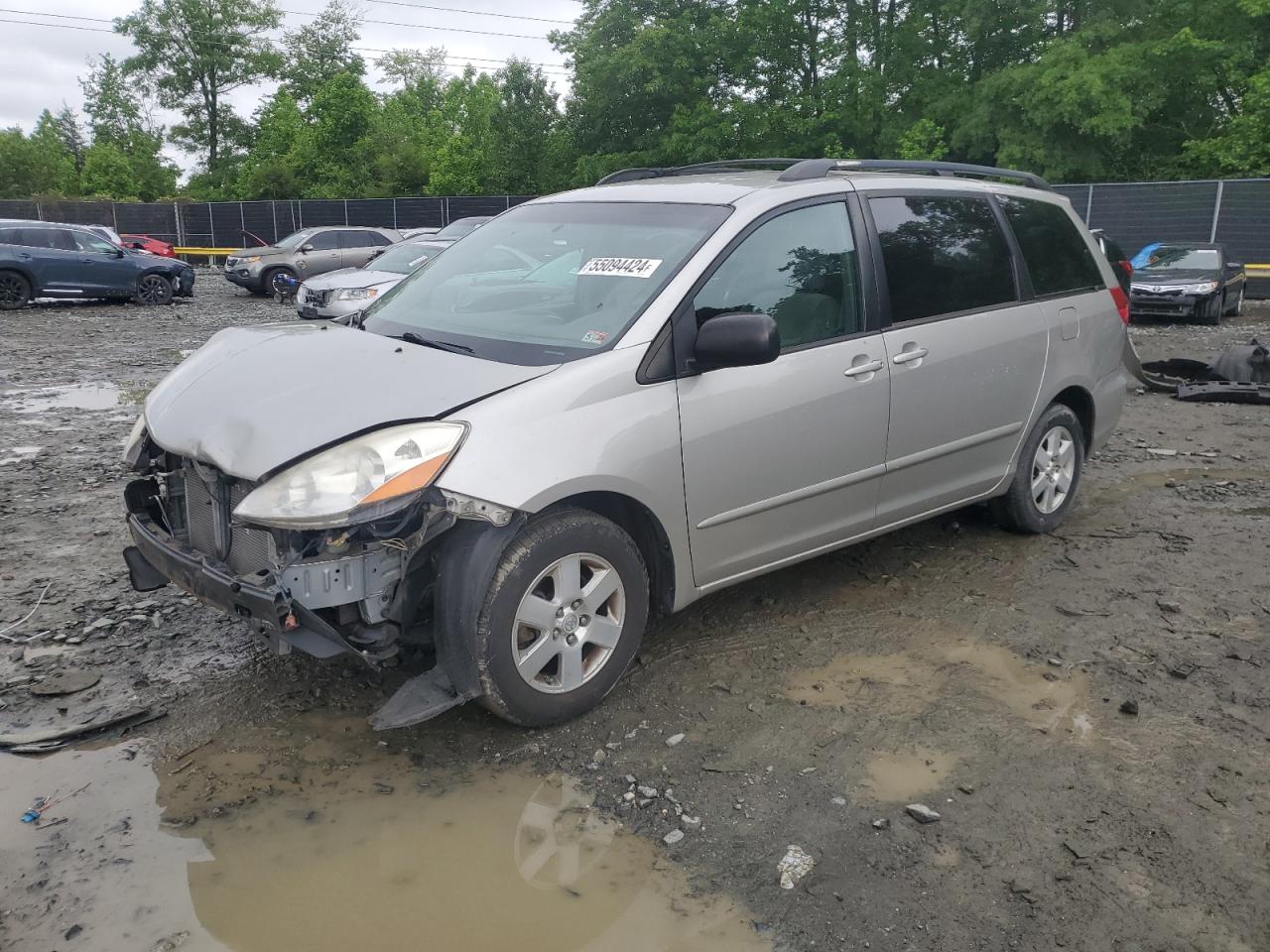 5TDZK23C78S149453 2008 Toyota Sienna Ce