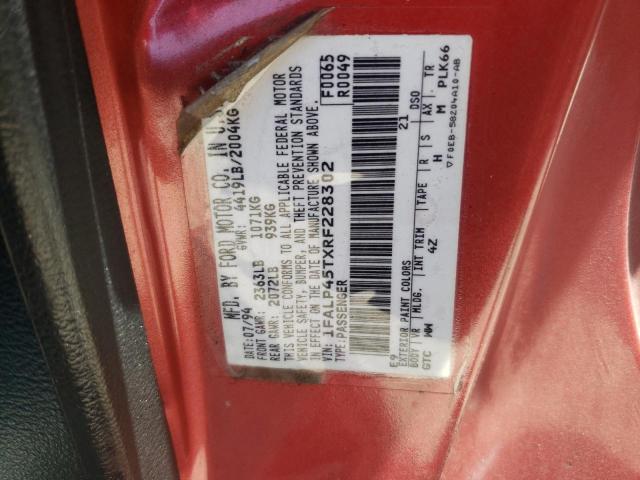 1994 Ford Mustang Gt VIN: 1FALP45TXRF228302 Lot: 56026194