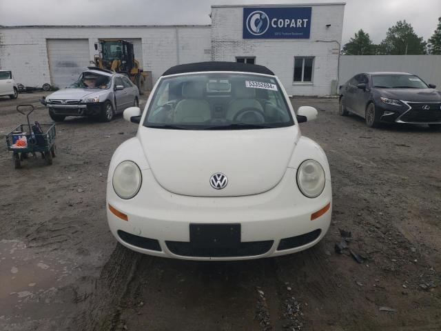 2007 Volkswagen New Beetle Triple White VIN: 3VWFF31Y77M411835 Lot: 53352694