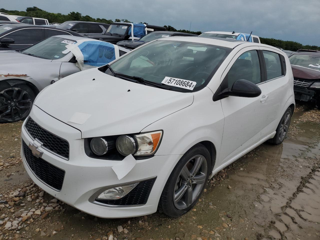 1G1JG6SB1F4126041 2015 Chevrolet Sonic Rs