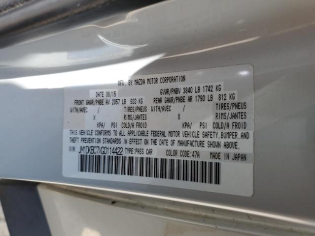 2016 Mazda Cx-3 Touring VIN: JM1DKBC7XG0114422 Lot: 55641844