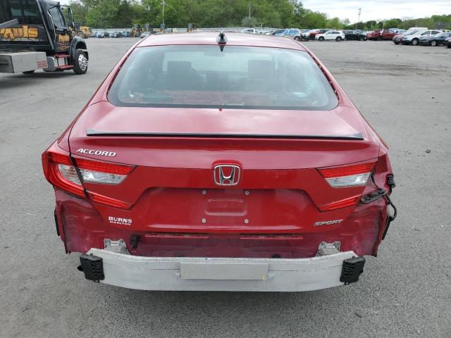 2022 Honda Accord Sport VIN: 1HGCV1F39NA058343 Lot: 54175754