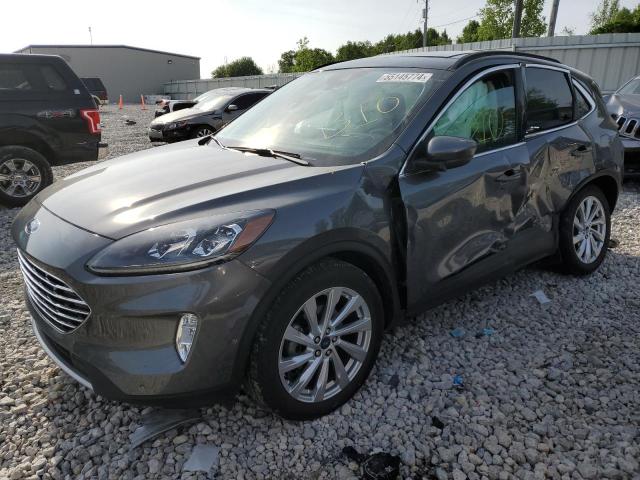 2021 Ford Escape Titanium VIN: 1FMCU9J92MUA35992 Lot: 55145774