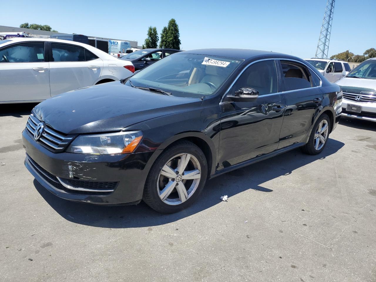 1VWBP7A37DC028739 2013 Volkswagen Passat Se