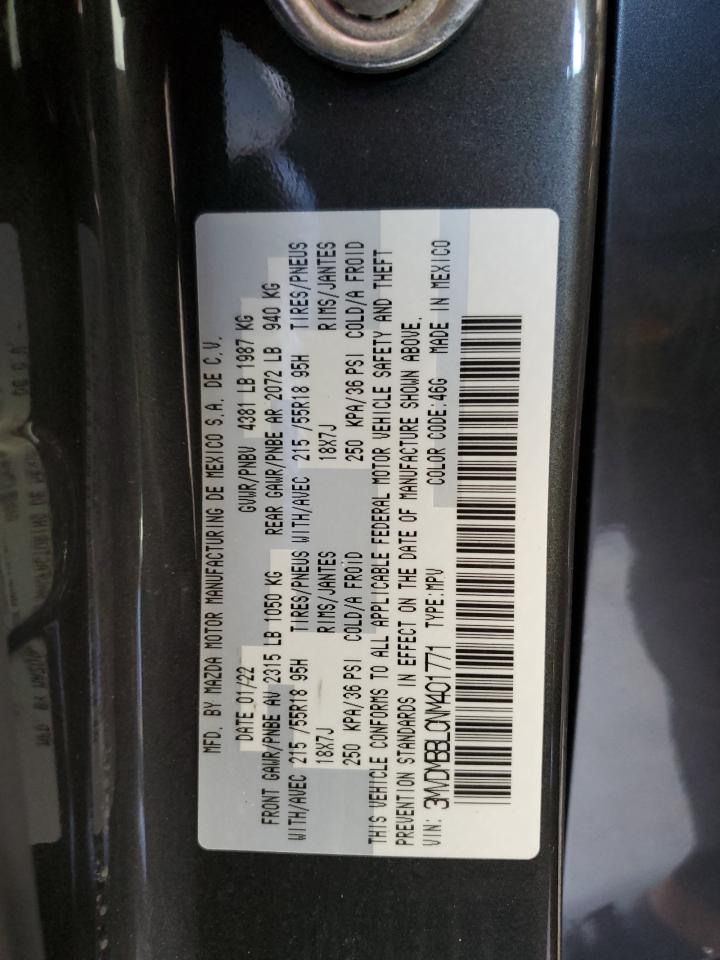 3MVDMBBL0NM401771 2022 Mazda Cx-30 Select