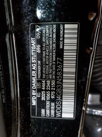2018 Mercedes-Benz Cla 250 4Matic VIN: WDDSJ4GB3JN583677 Lot: 55304964