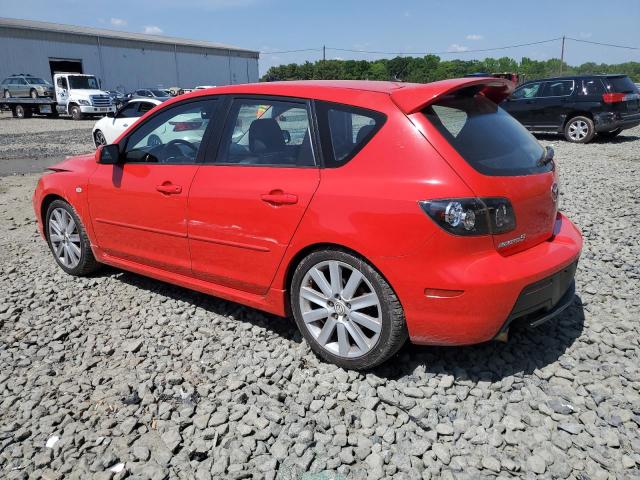 2009 Mazda Speed 3 VIN: JM1BK34M191250596 Lot: 55721264