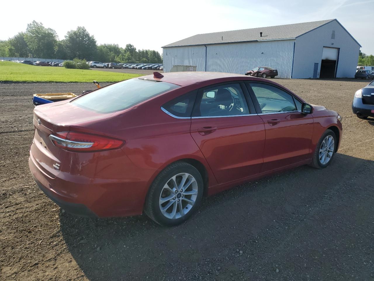 2020 Ford Fusion Se vin: 3FA6P0LU4LR124058