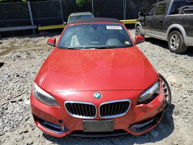  BMW 2 SERIES 2016 Czerwony