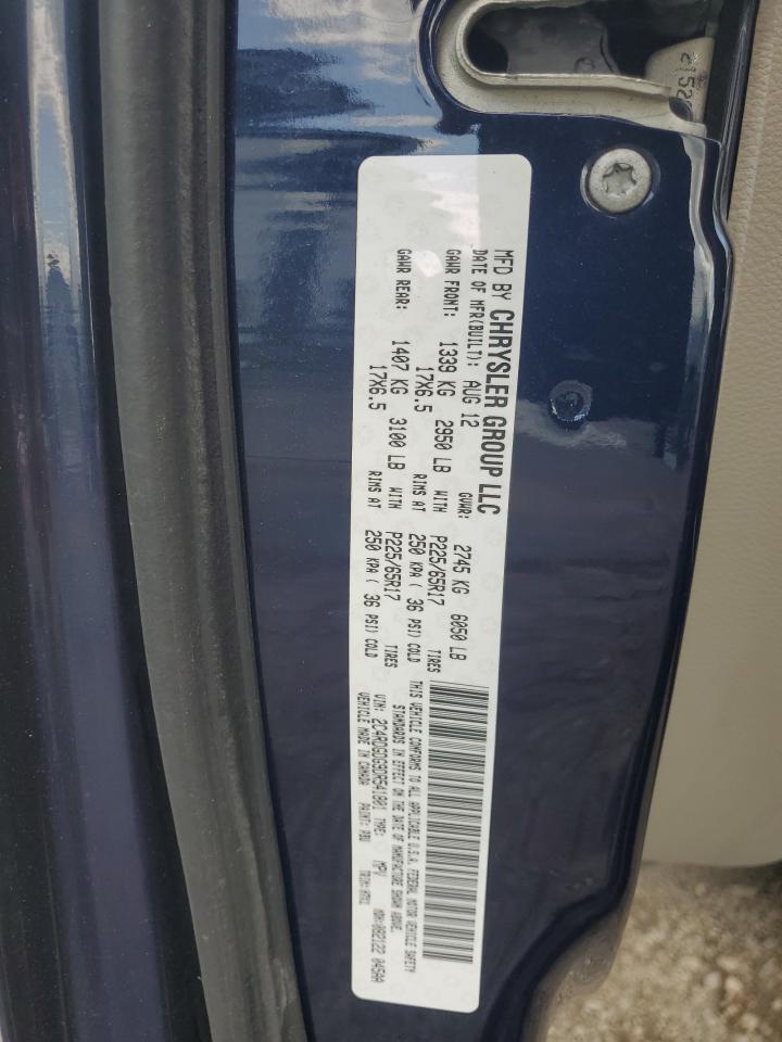 2013 Dodge Grand Caravan Crew vin: 2C4RDGDG9DR541801