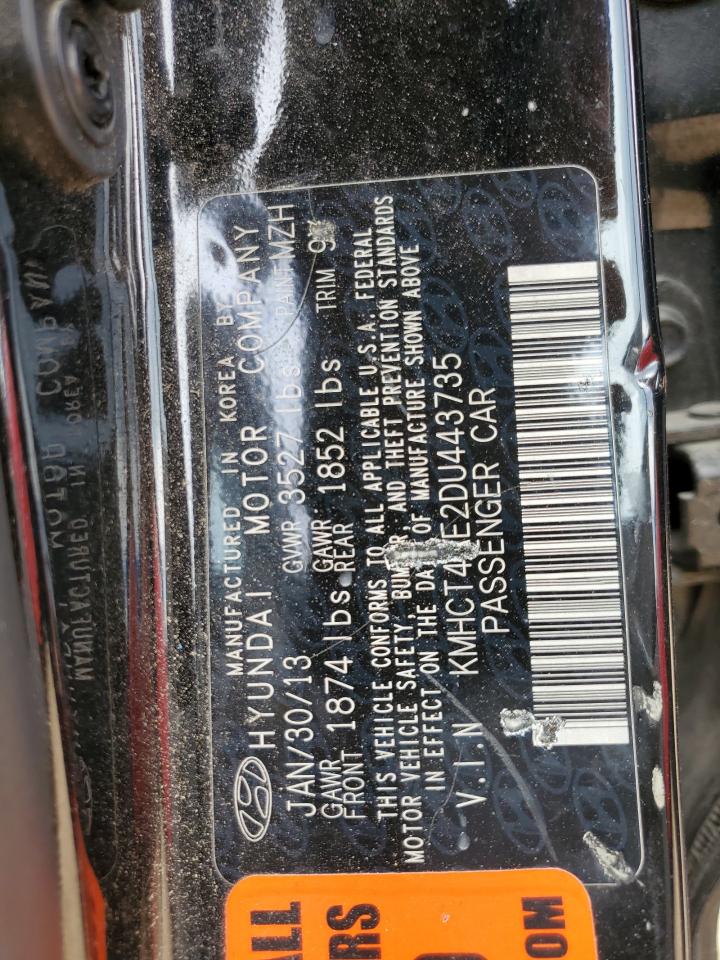 KMHCT4AE2DU443735 2013 Hyundai Accent Gls