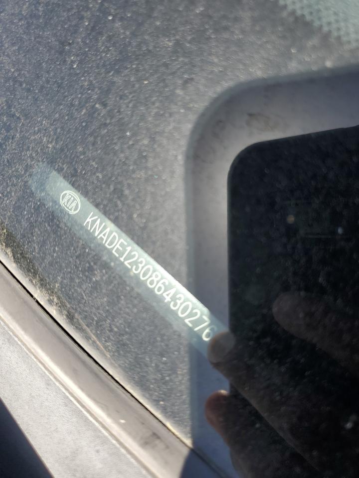 KNADE123086430276 2008 Kia Rio Base