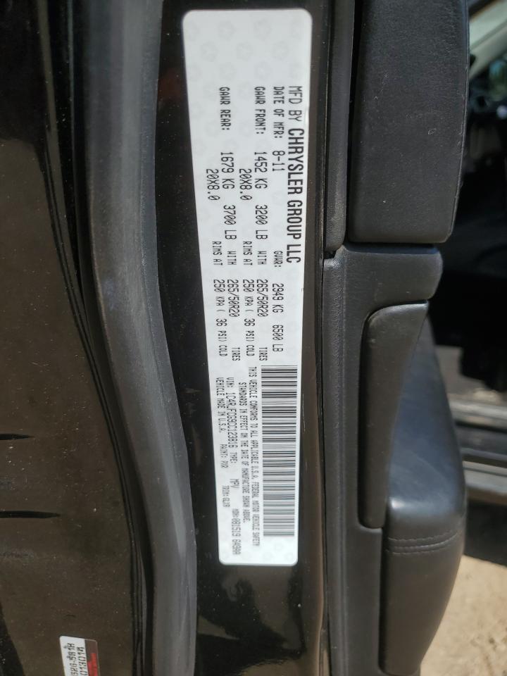 1C4RJFCG9CC123816 2012 Jeep Grand Cherokee Overland