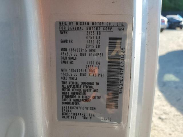2015 CHEVROLET CITY EXPRE - 3N63M0ZN7FK701889