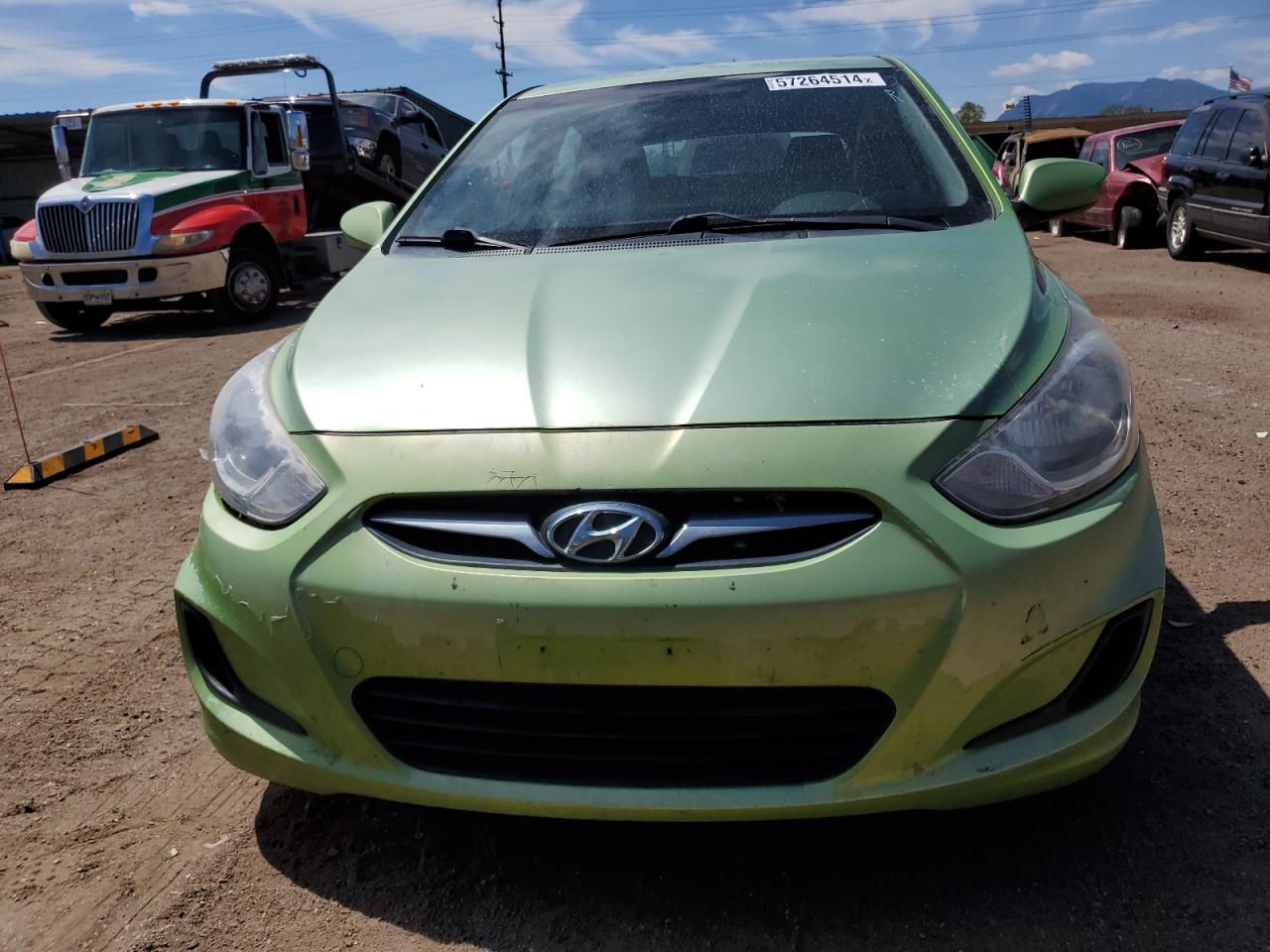 2012 Hyundai Accent Gls vin: KMHCT5AE7CU039270