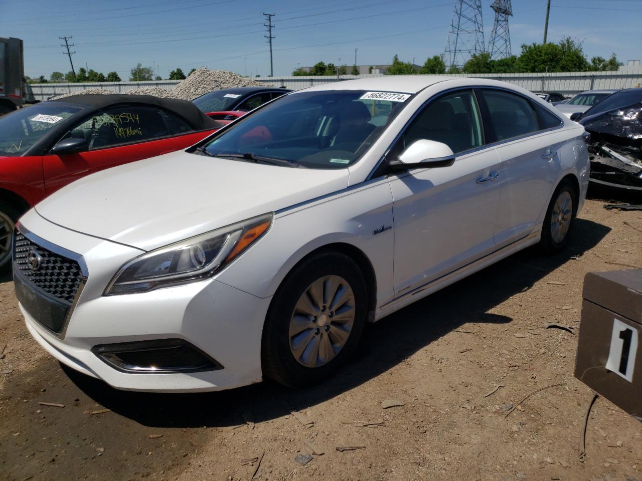 KMHE24L17GA021682 2016 Hyundai Sonata Hybrid