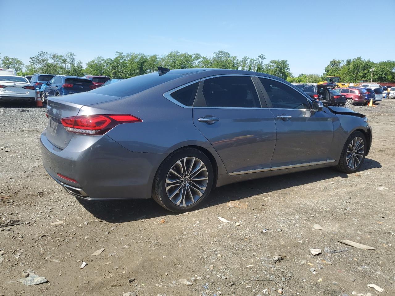 KMHGN4JE2FU037386 2015 Hyundai Genesis 3.8L