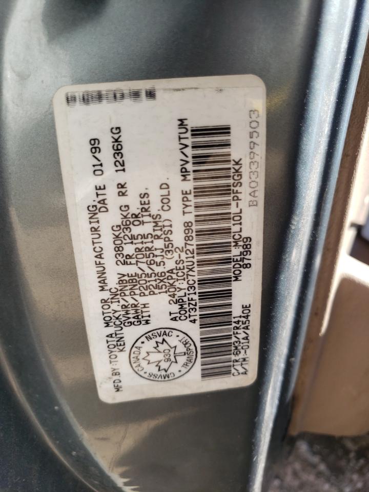 4t3zf13c7xu127898 4T3ZF13C7XU127898 1999 Toyota Sienna Le